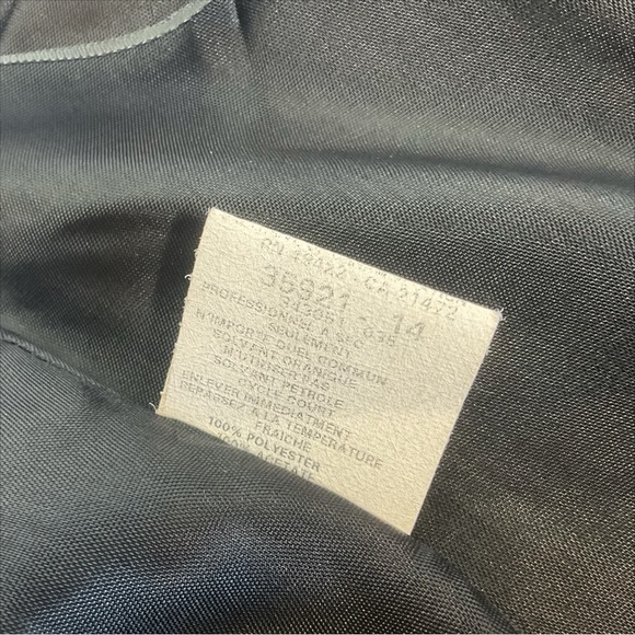 Vintage Jessica McClintock for Gunne Sax Black Satin & Pink Strapless Bo… - Picture 10 of 10